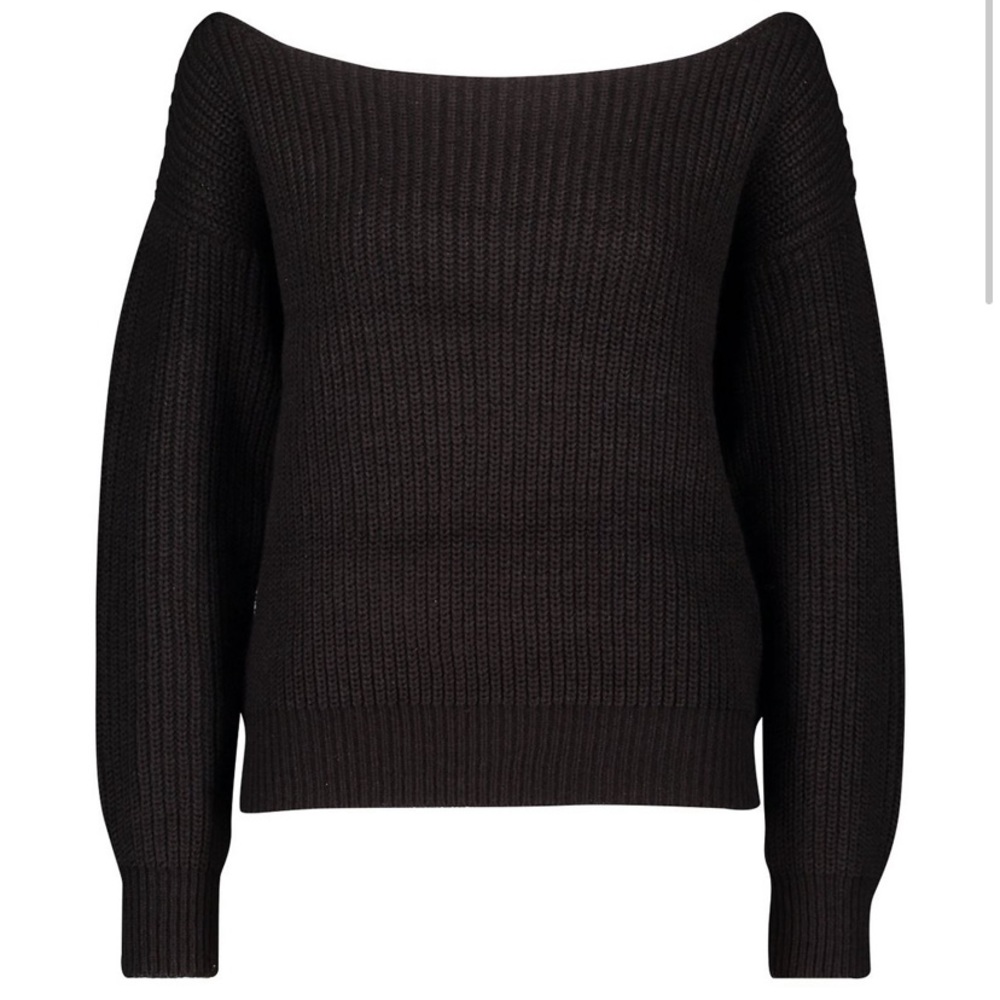 Cute Cropped Knit Sweater